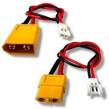 ✅ 2x Adapter Set XT60 Male