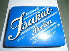 34897 Blechdose ISAKAL Perlen Potenzmittel Dresden 100 Stck 9x72cm