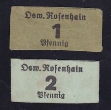 2x Groitzsch: 1 Pfg.+ 2