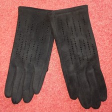 HANDSCHUHE @ Velour @ SCHWARZ