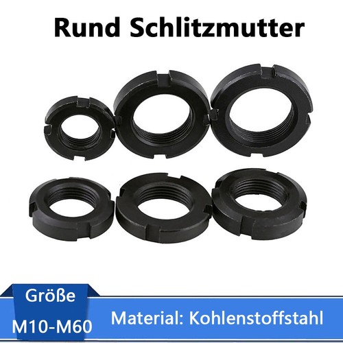 M10 m60 rund schlitzmutter - m10-m60,