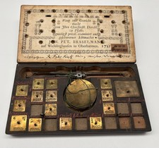 Münzwaage Braselmann 1781 mit
