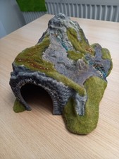 NOCH 02200 H0 Tunnel gerade - aus Anlagenrückbau, bemalt, Kleberückstände