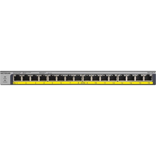 Netgear gs116lp port - netgear, 16-port