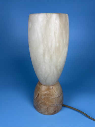 Alabaster tischlampe - alabaster,