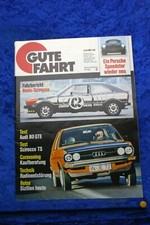 Gute Fahrt 3/76 Audi 80 GTE VW