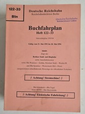 Buchfahrplan Heft 122-33