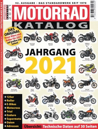 Motorrad katalog 2021 - katalog, +