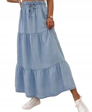 Langer Rock für Damen. Jeans