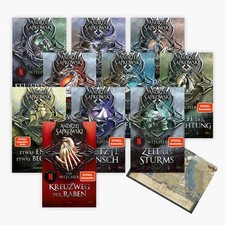 Andrzej Sapkowski / Die große Hexer-Saga als Komplettset Band 1-10 plus 1 ex ...