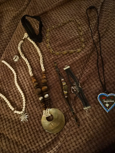 Modeschmuck tlg set - 7-tlg.,