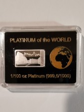 Platinbarren "Finanzplatz