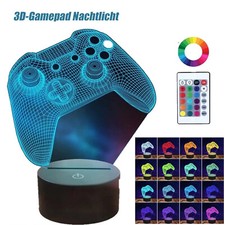 3D Gamepad Nachtlicht mit