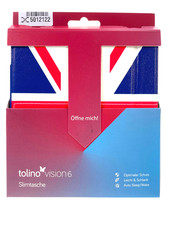tolino vision 6 - Tasche Slim - union jack