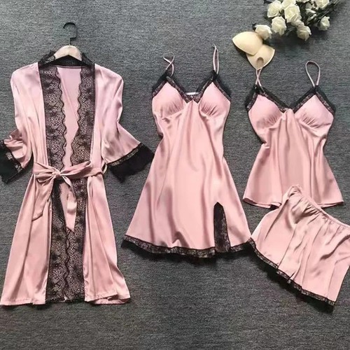 Damen pyjama set teilig aus - pyjama,