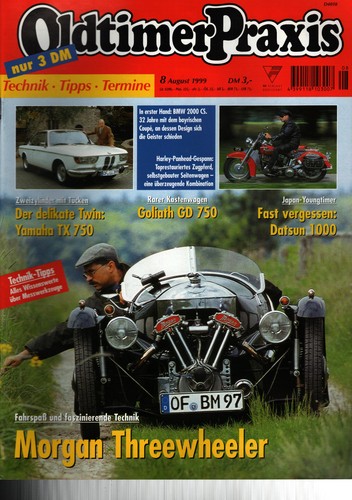 Zeitschrift oldtimer praxis - praxis, #8