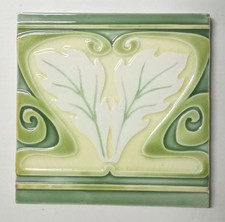 Antike Jugendstil-Fliese