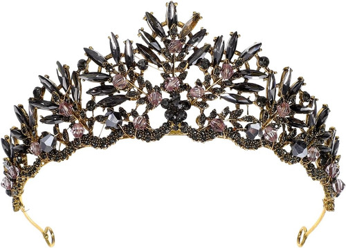 Vintage barock krone schwarz - vintage,