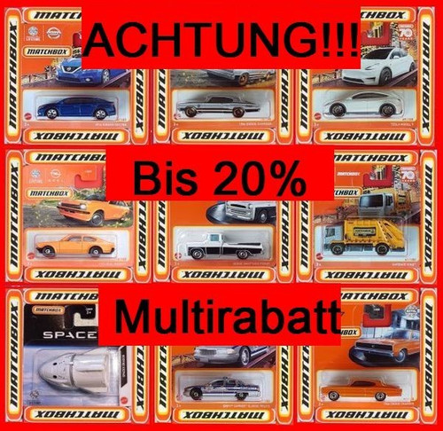 Matchbox 2015 bis 2026 über - matchbox,