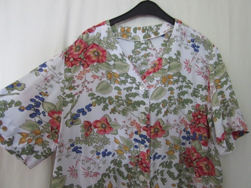Vintage bluse tunika oversize - vintage, bluse,