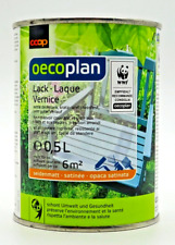 Oecoplan PU Lack für Holz Metall Kunststoff seidenmatt graphit - 0,5 L