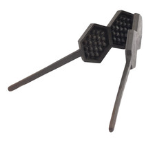 altes Waffeleisen 20x10cm