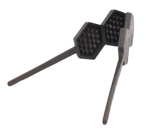 Altes waffeleisen 20x10cm - altes,