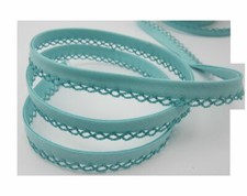 Schrägband mit häkelborte - schrägband,