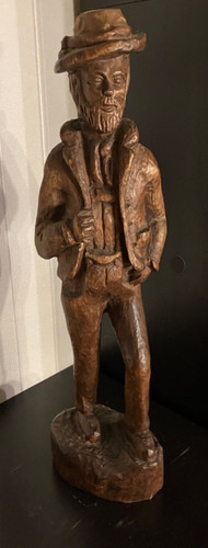 Alte holz natur figur - alte,