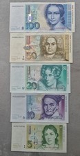 Deutsche Banknoten Original DM