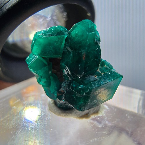 Seltene dioptas stufe - seltene,