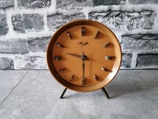 Tischuhr Kienzle Teakholz &