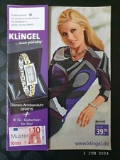 Katalog KLiNGEL 2007  "... immer goldrichtig "- 76 S, Mode & Haushalt... Sammler