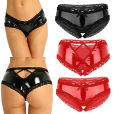 Frauen Slips Erwachsene Dessous Spitze Unterwäsche Nachtwäsche Clubwear Bottom