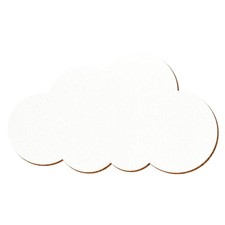 Holz wolken weiß 1 10cm - wolken, 1-10cm
