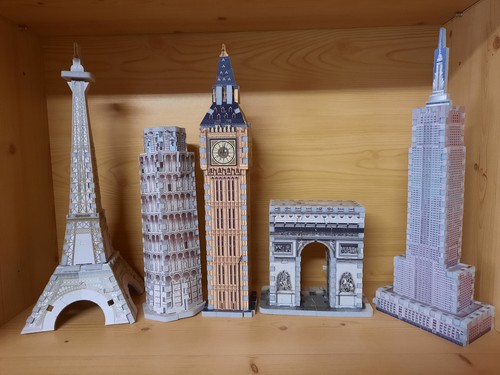 Puzzle eifelturm big - 3d-puzzle, eifelturm,