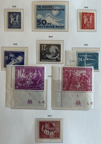 Ddr gdr 1949 1967 mnh - gdr,