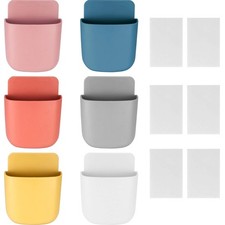 Platzsparende Wandhalterung für Fernbedienungen – 6 Stück in Verschiedene Farben