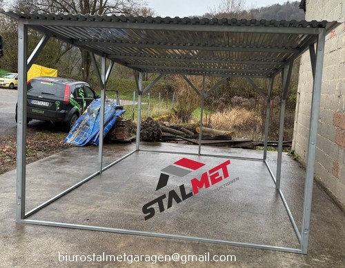 Carport 3x7x2 25m unterstand - 3x7x2,25m,