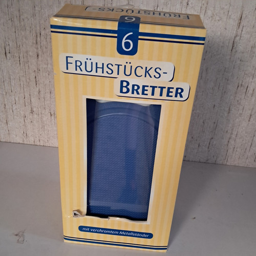 Schneidebretter blau aus - 6x,