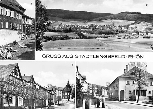 Stadtlengsfeld rhön - ak,