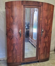 Kleiderschrank Wäscheschrank antik Art Deko Jugendstil Frankreich