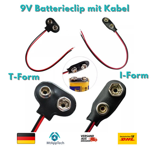 Volt batterieclip block - 9,