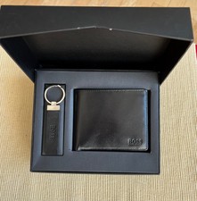 Hugo BOSS Geldbörse Schlüsselanhänger Geschenkset NEU