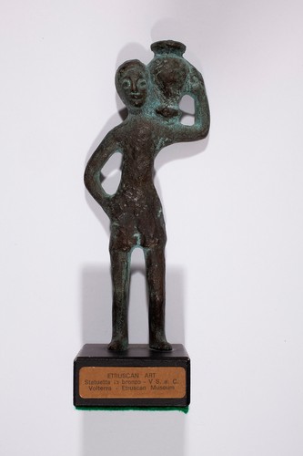 Etruskische kunst knabe mit - knabe,