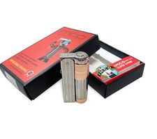 IMCO Feuerzeug Super-Triplex Oil Chrome Rose