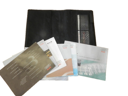 Audi bordmappe bordbuch - d2,