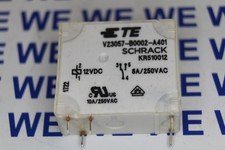 2x Relais Siemens Schrack TE  V23057-B0002-A401 12V DC / 1xUm -NOS-
