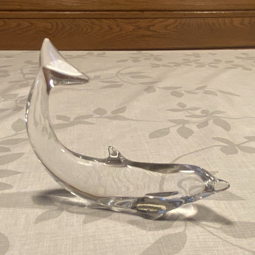 Glas delfin figur - glas,