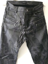 FREE/QUENT Hose Im Lederimitat Gr.L / 40 Camouflage Super Optik tolle Details 